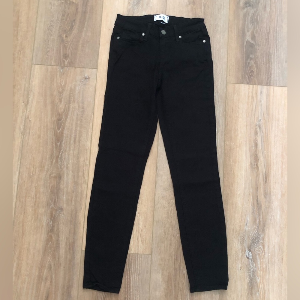 Paige Women’s Verdugo Black‎ Ultra Skinny Jeans Size 25